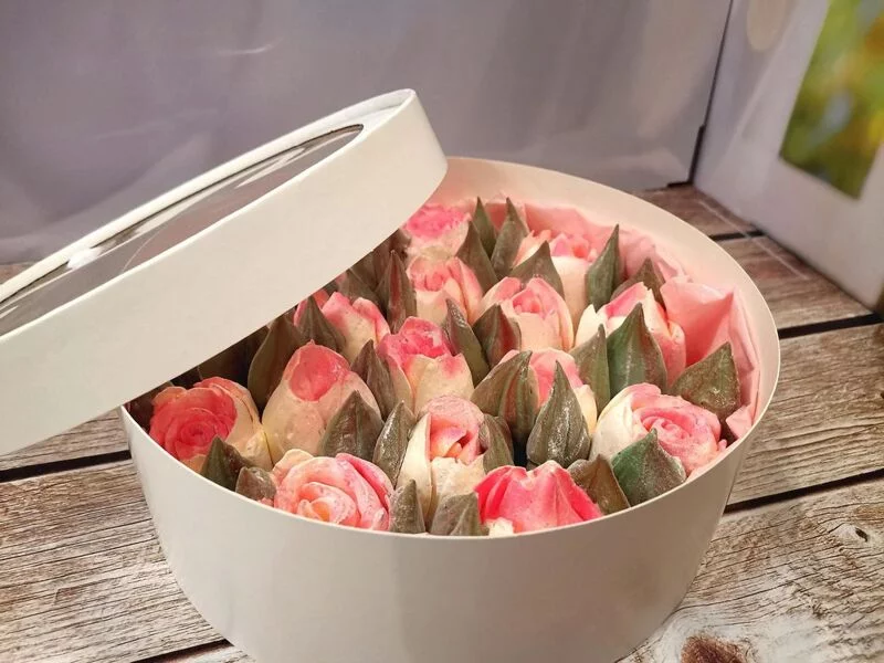 Зефирные букеты и композиции