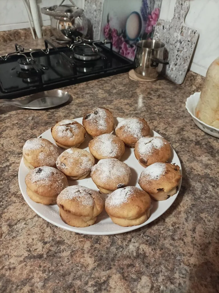 Кексы творожные