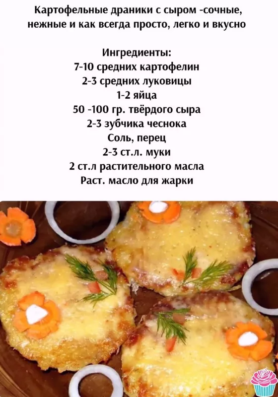 Кулинарная инфографика в рецептах