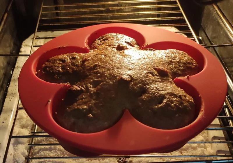 Шарлотка с манкой и творогом (без муки)