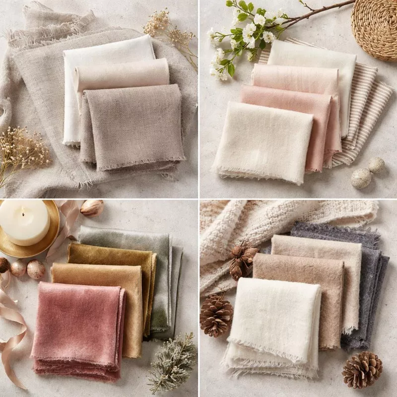 Сезонная смена текстиля: ротация штор и пледов