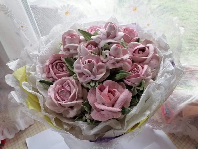 Зефирные букеты и композиции