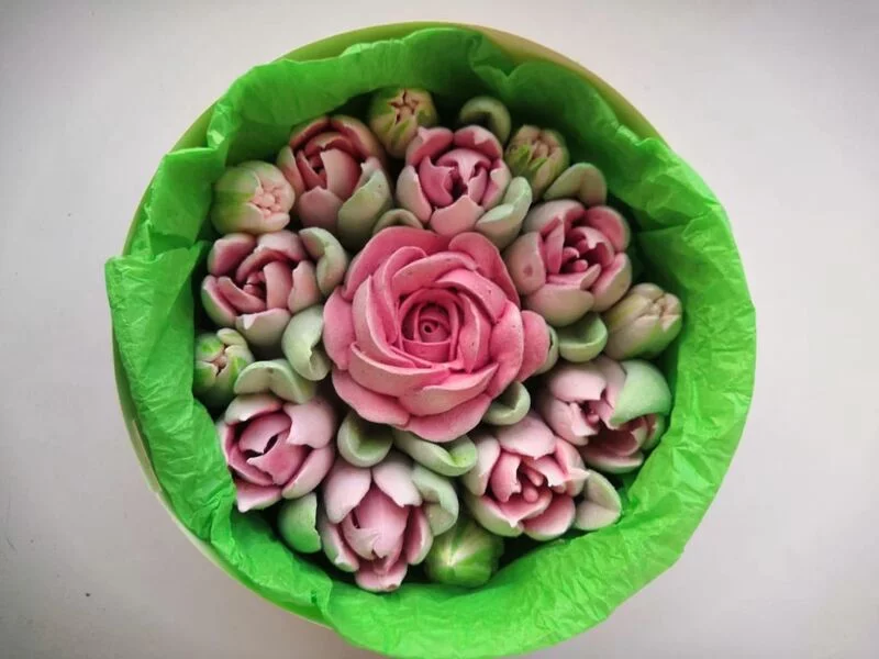 Зефирные букеты и композиции