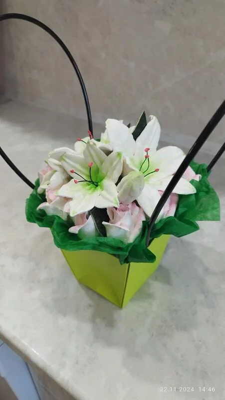 Зефирные букеты и композиции