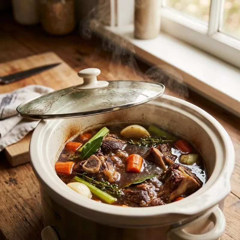 Приготовление костного и мясо-костного бульона (традиц. способ варки на плите)