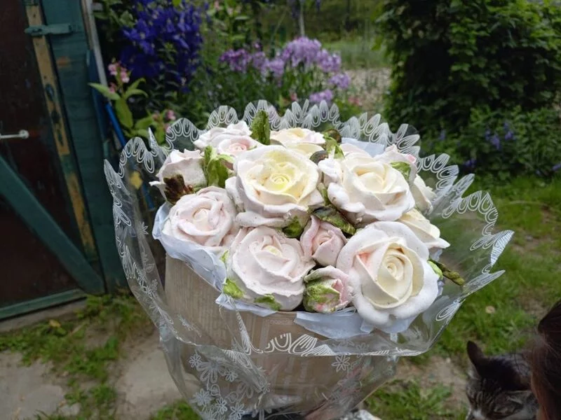 Зефирные букеты и композиции