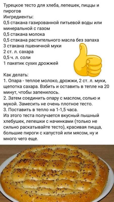 Кулинарная инфографика  в рецептах