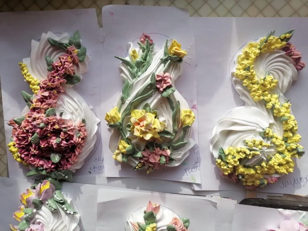 Зефирные букеты и композиции