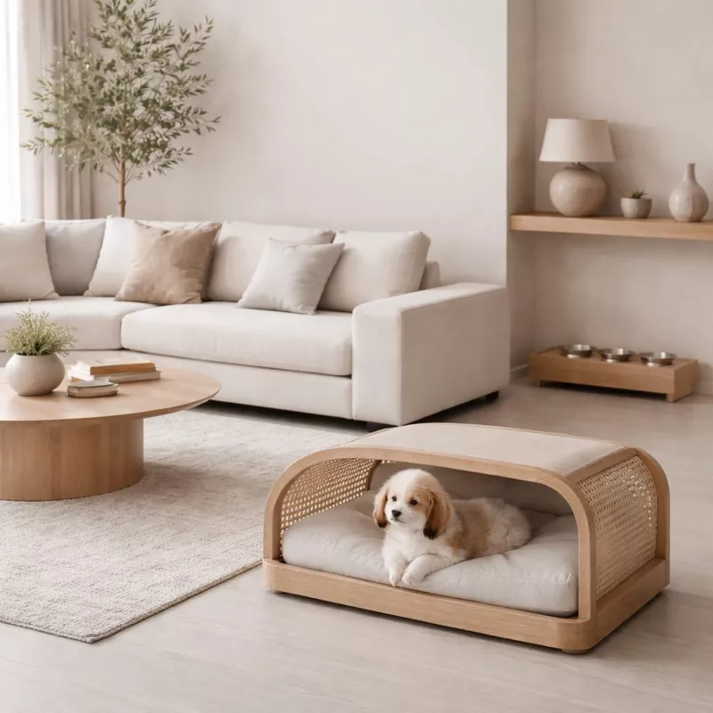 Баркитектура: как вписать мебель для питомцев в интерьер