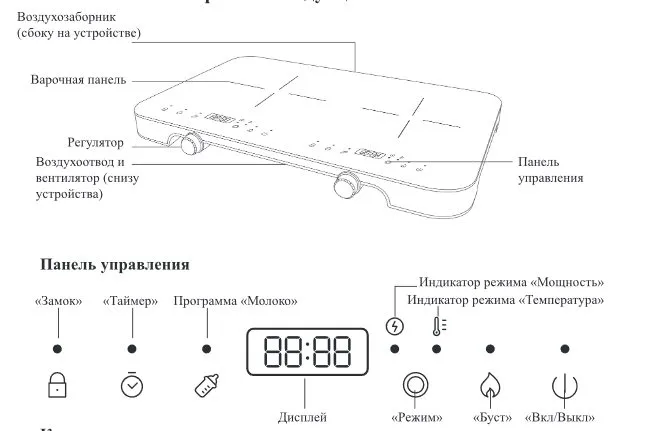 Индукционные плитки Kitfort КТ-148 и КТ-149