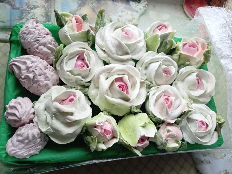 Зефирные букеты и композиции