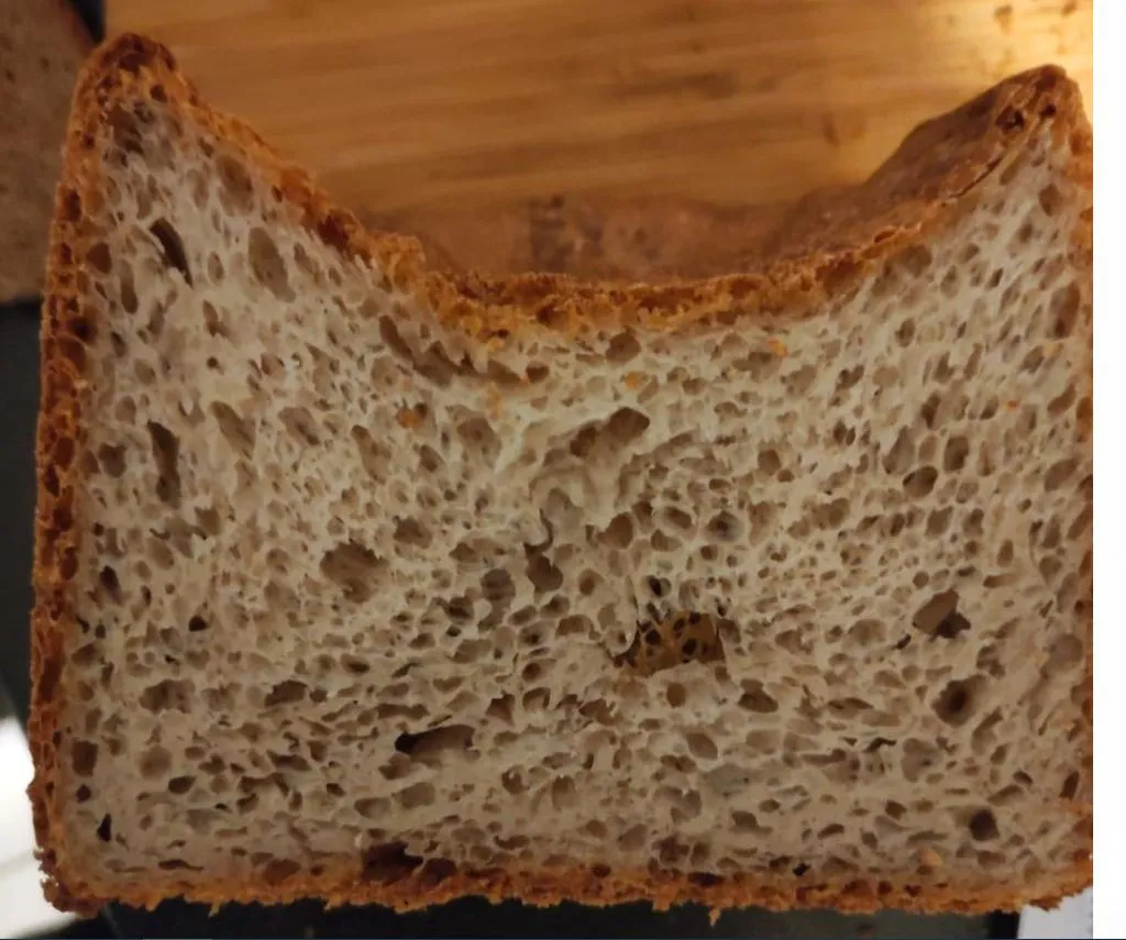 Panasonic SD 2501. Хлебушек из гречневой муки