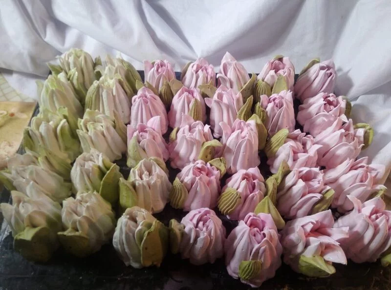 Зефирные букеты и композиции