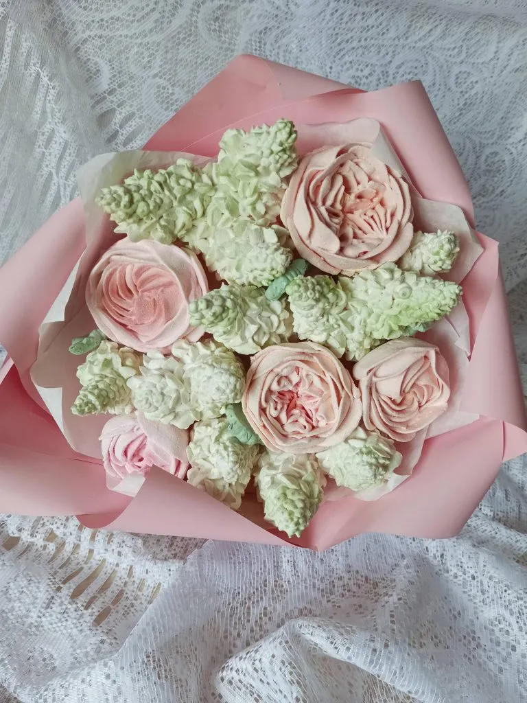 Зефирные букеты и композиции