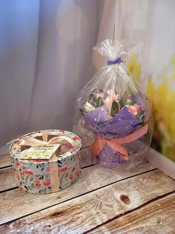 Зефирные букеты и композиции