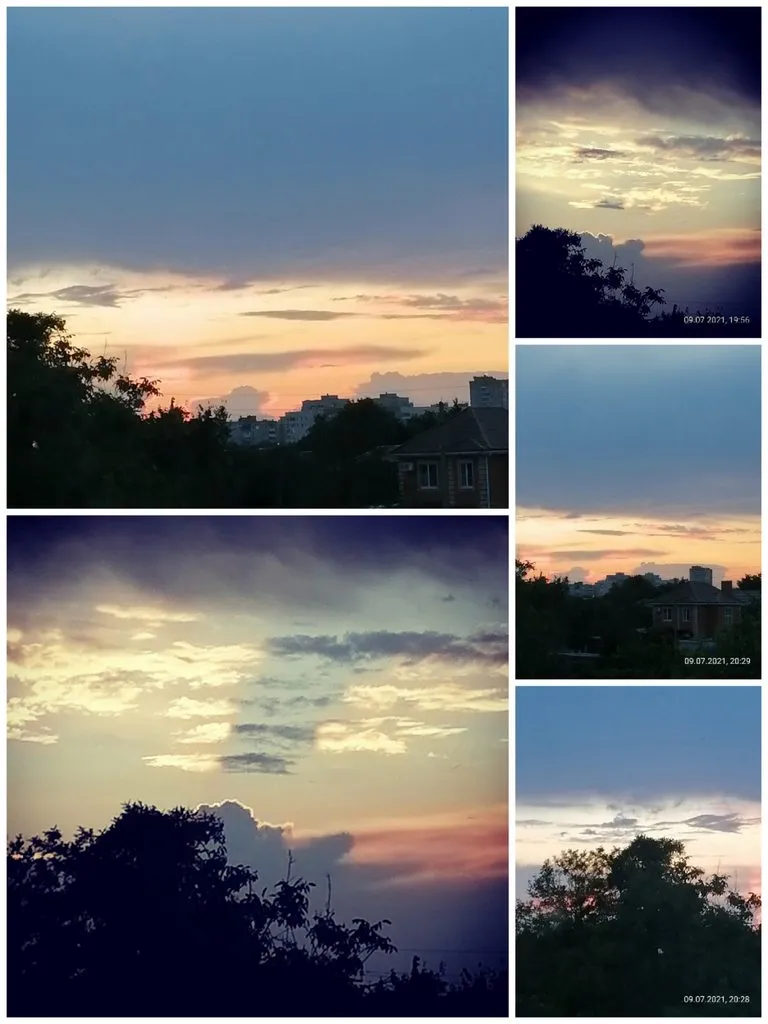 Такое разное небо