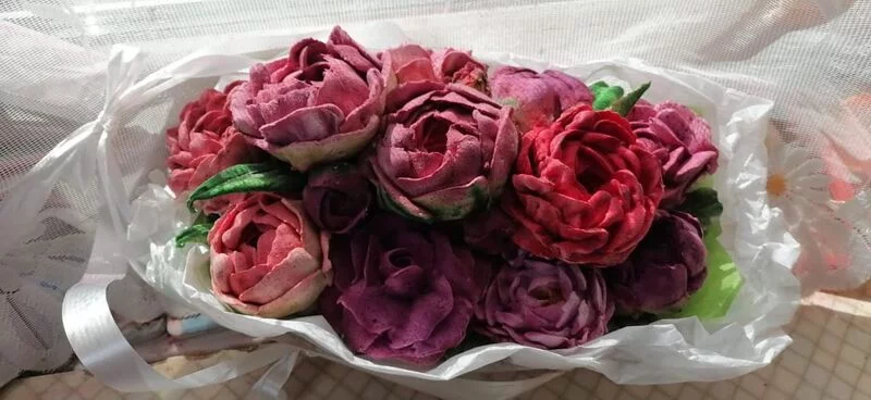 Зефирные букеты и композиции