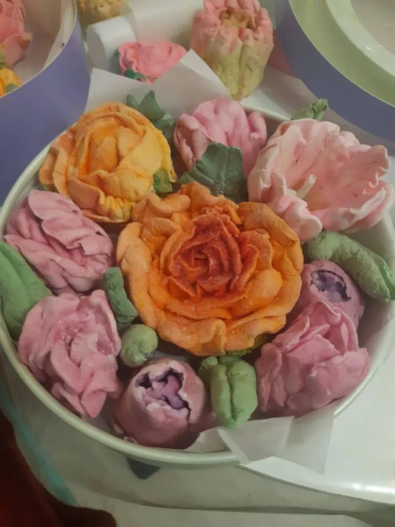 Зефирные букеты и композиции