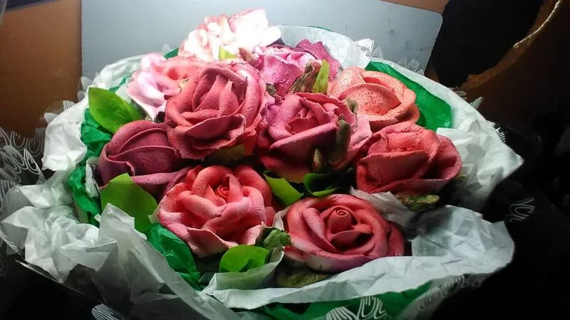 Зефирные букеты и композиции