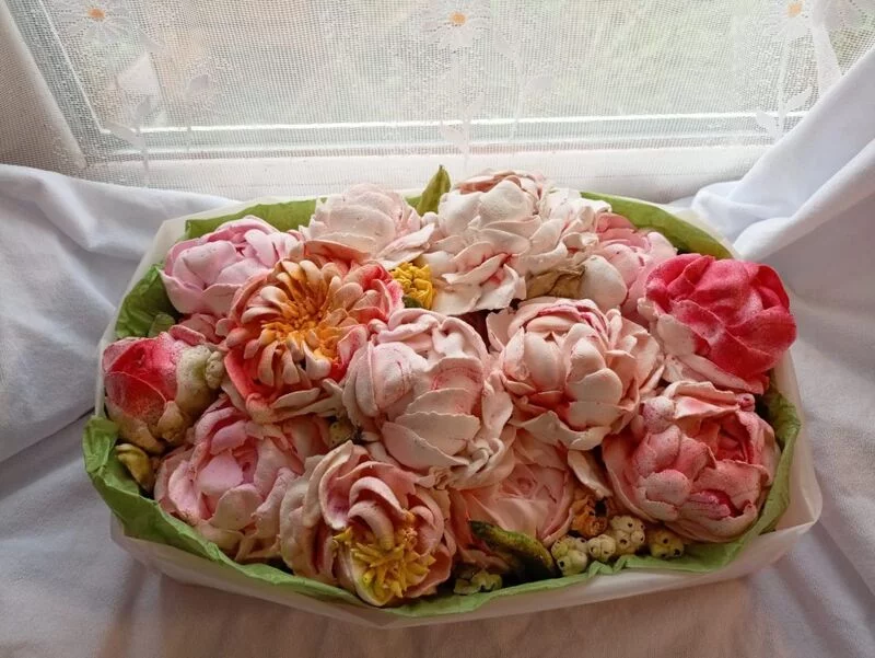 Зефирные букеты и композиции