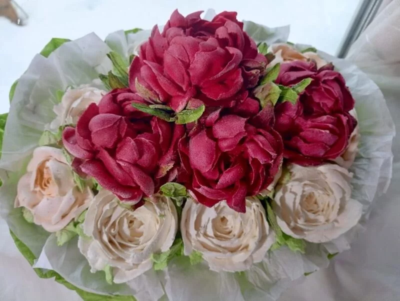 Зефирные букеты и композиции