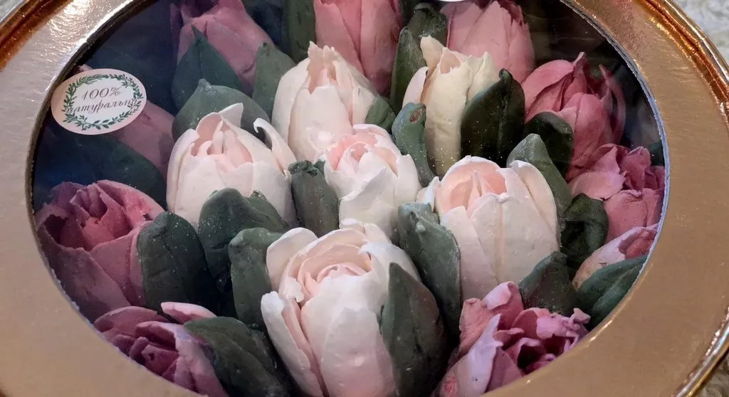 Зефирные букеты и композиции