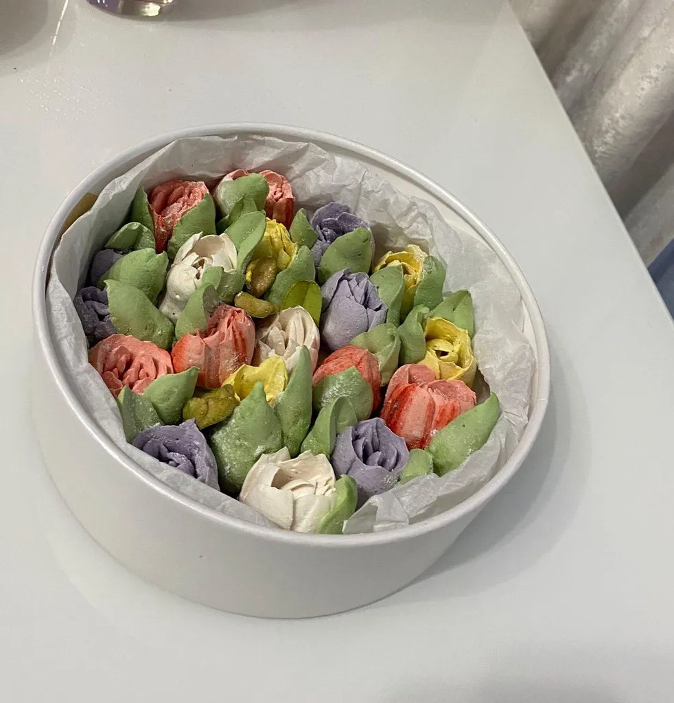 Зефирные букеты и композиции