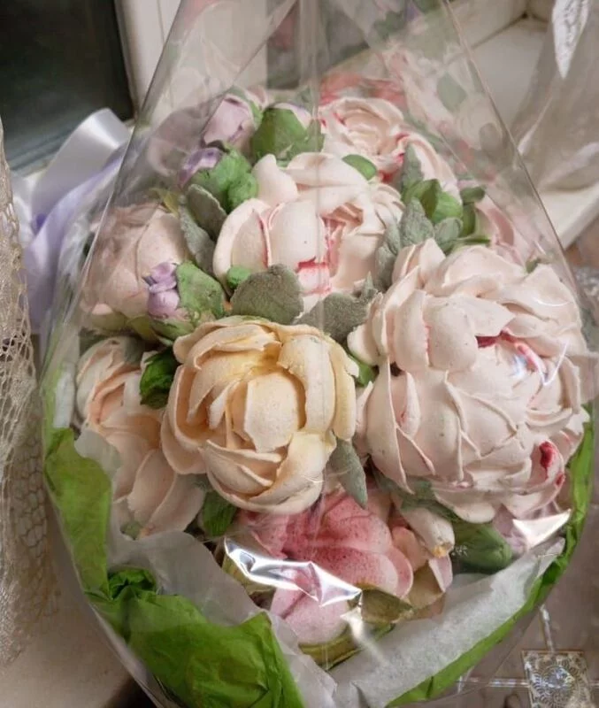 Зефирные букеты и композиции