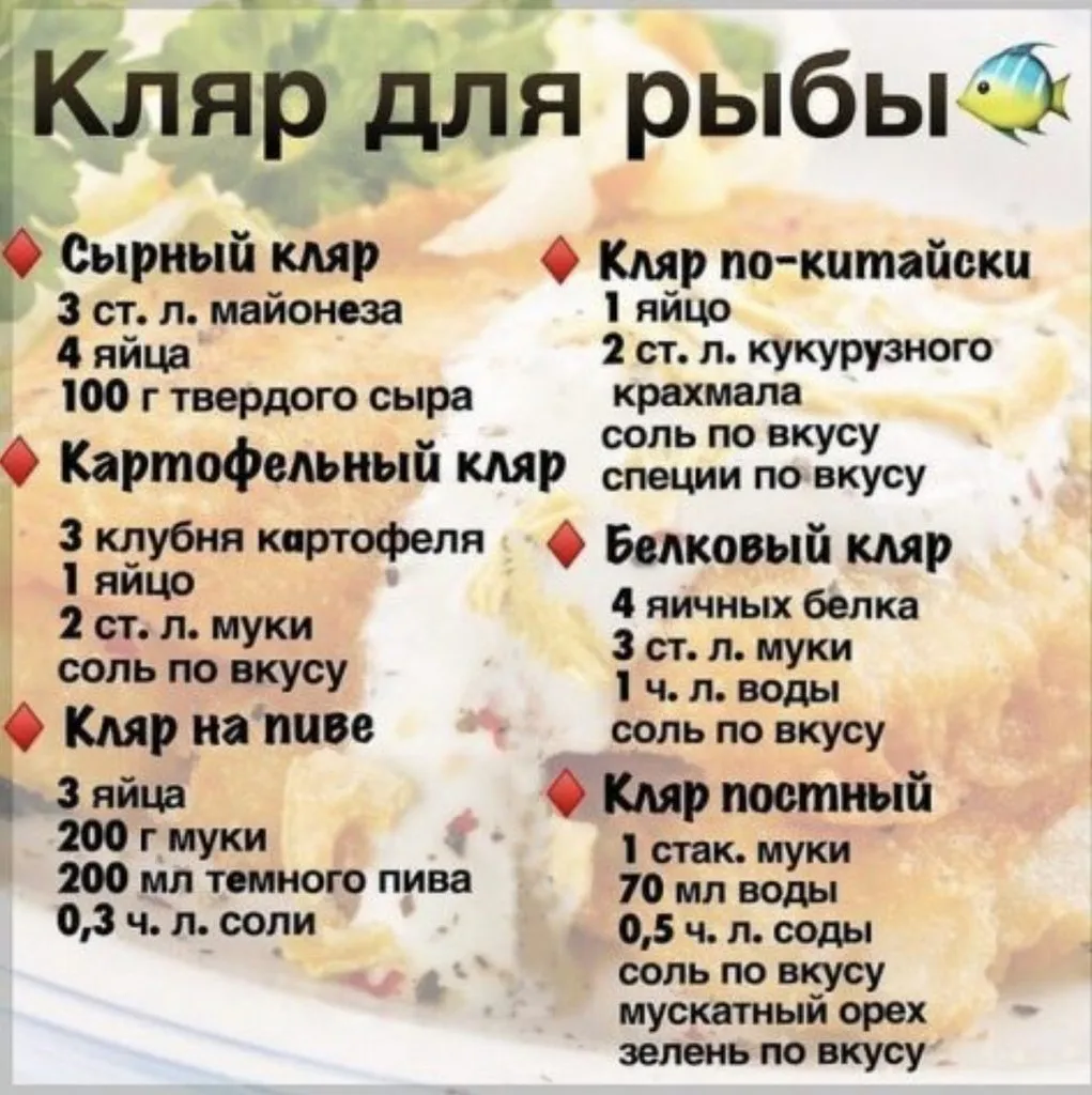 Кулинарная инфографика