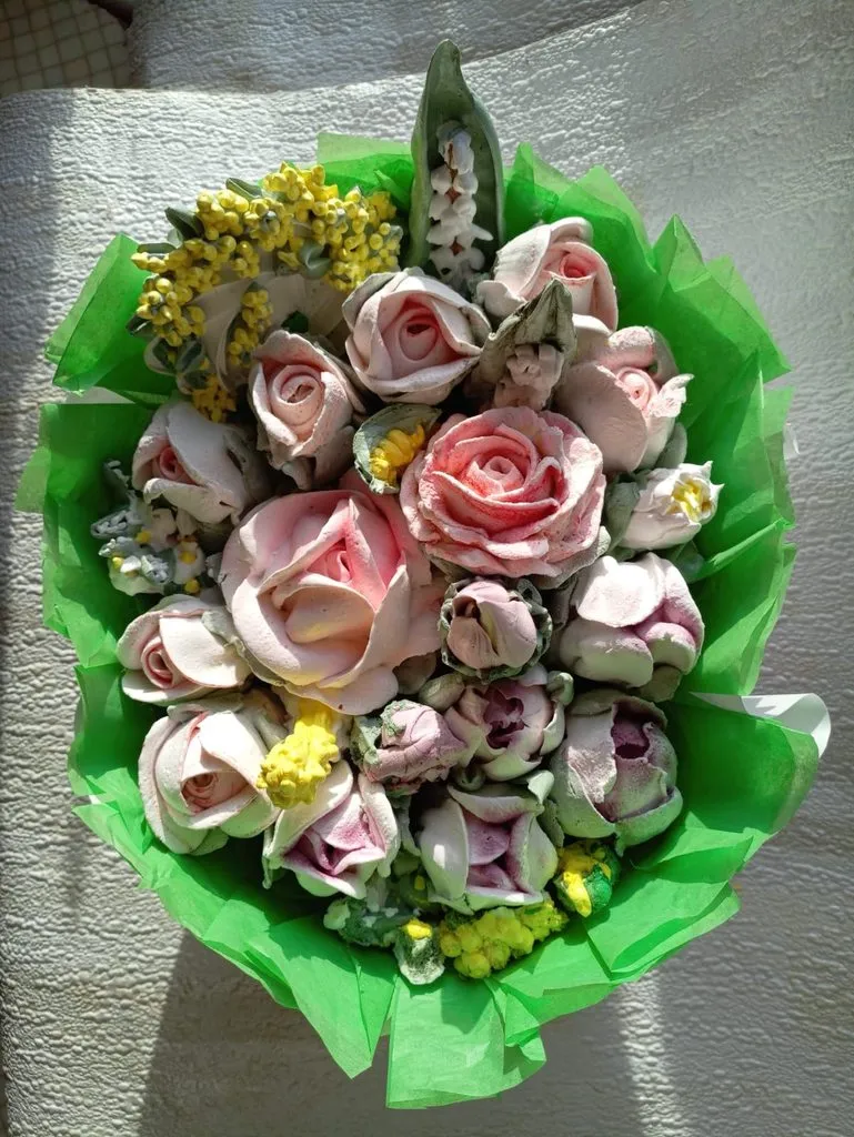 Зефирные букеты и композиции