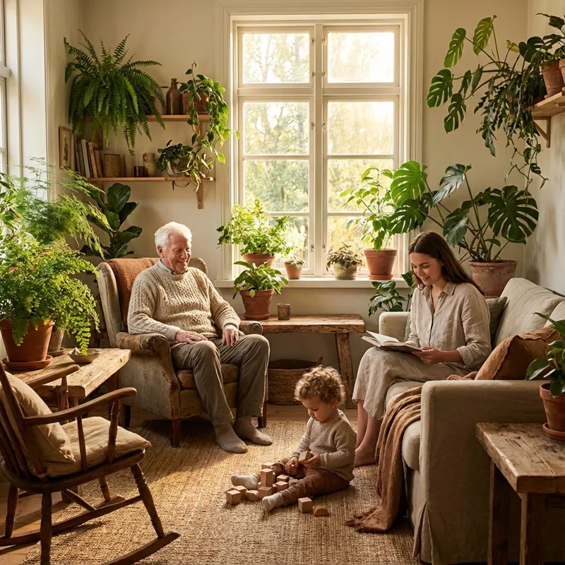 Биофильный дизайн: как природа в доме влияет на здоровье