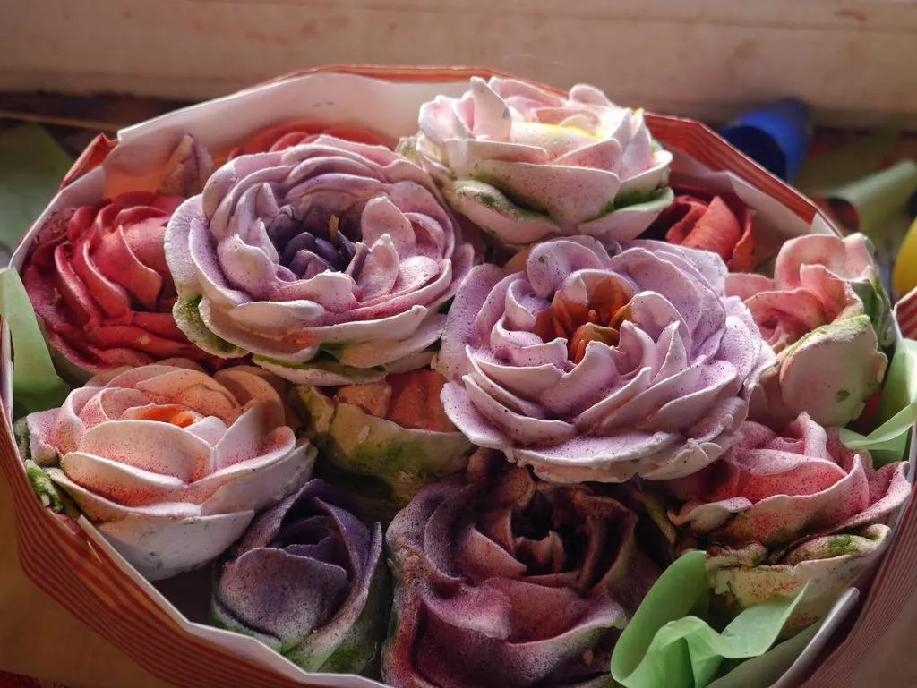 Зефирные букеты и композиции