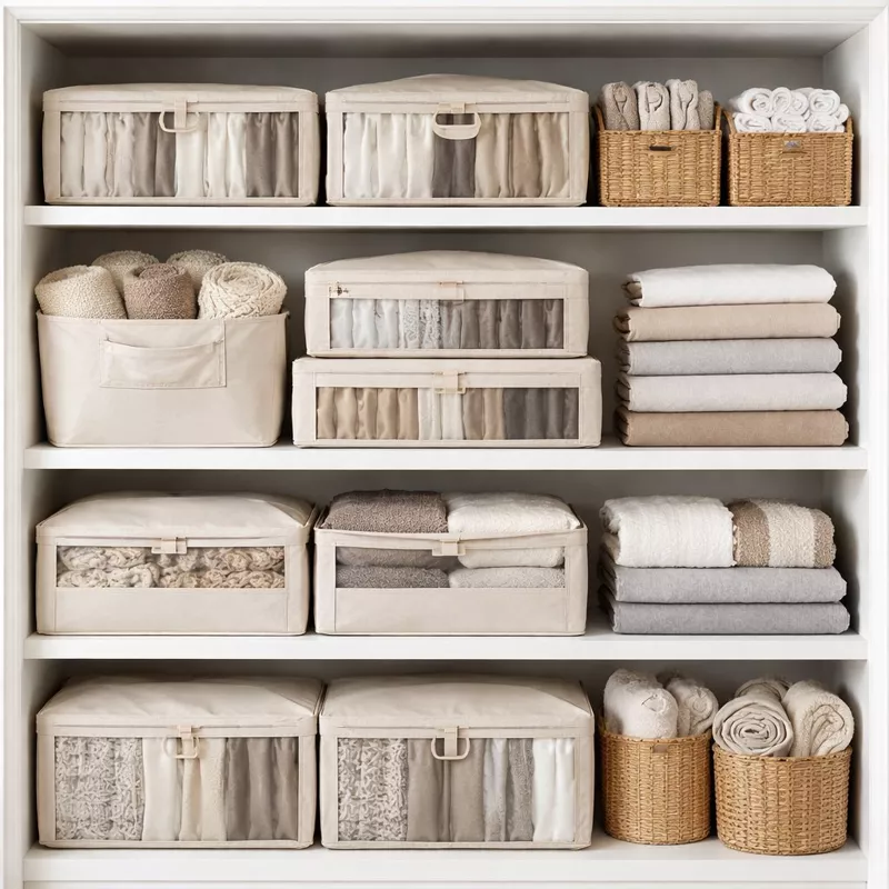 Сезонная смена текстиля: ротация штор и пледов