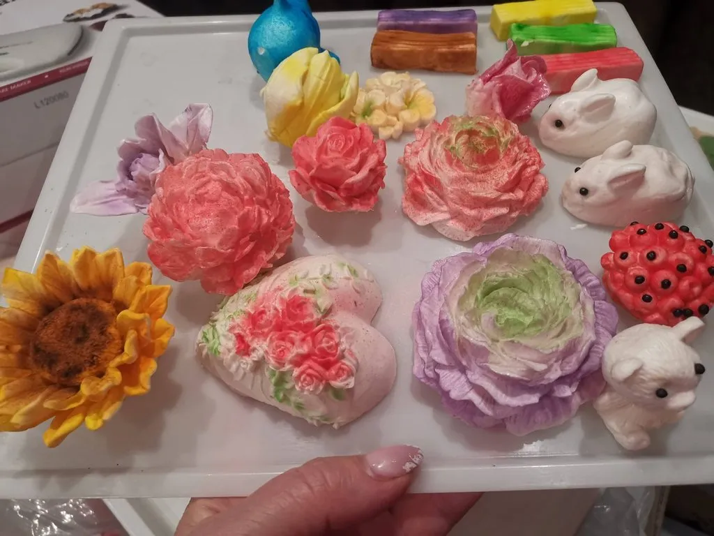 Зефирные букеты и композиции