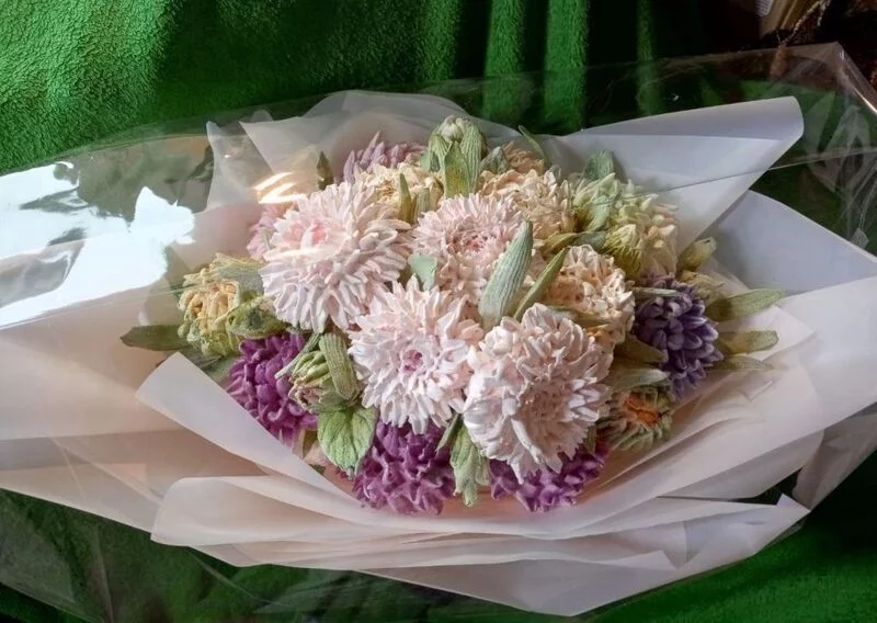 Зефирные букеты и композиции