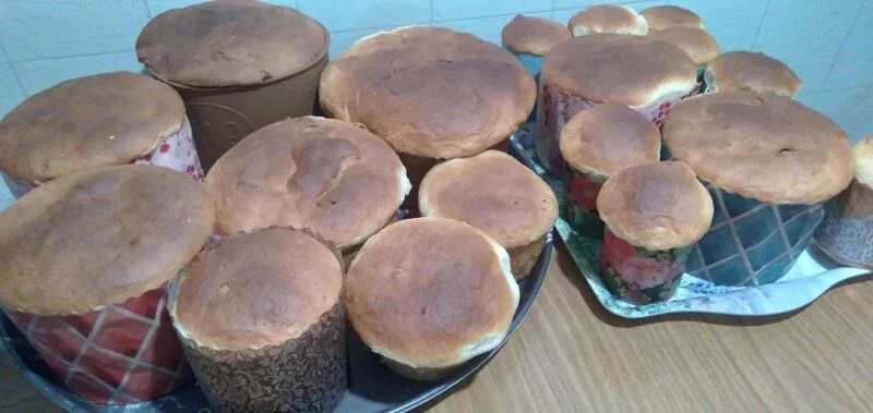 Куличи (паски) пасхальные заварные от Светты