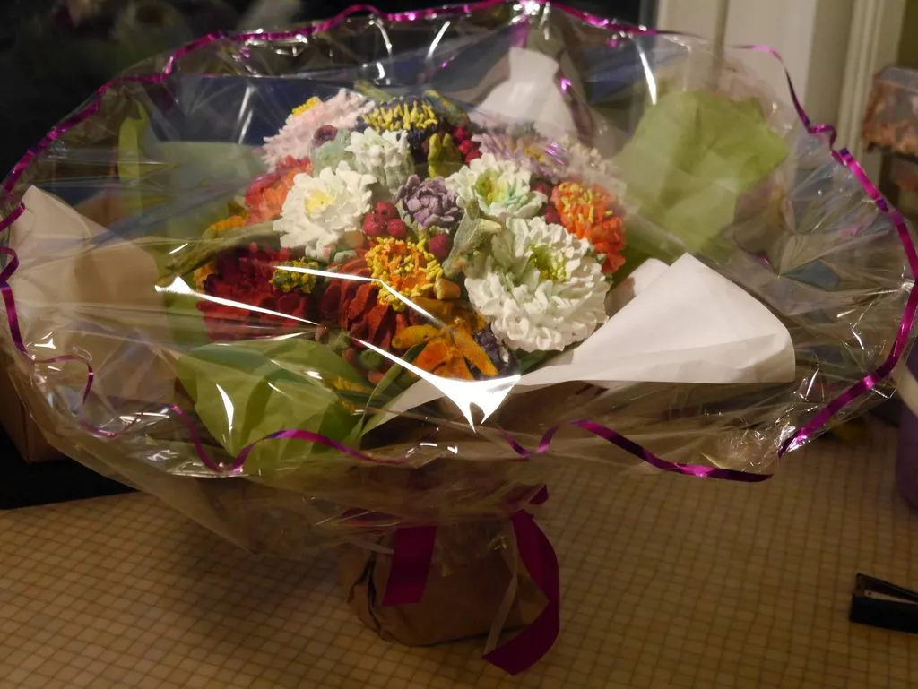 Зефирные букеты и композиции