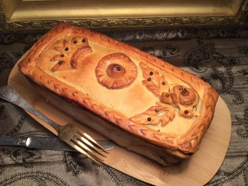 Французский мясной пирог "Pate en croute"