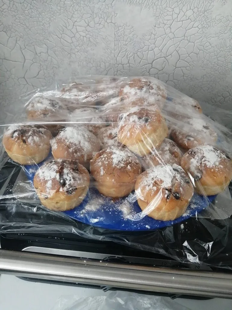 Яблочные маффины с штрейзельной шапочкой