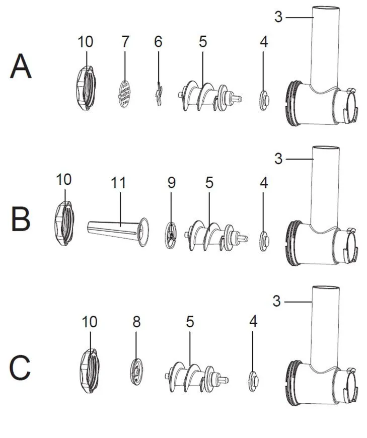 Кухонный комбайн 2 в1 Maunfeld MF-425BL