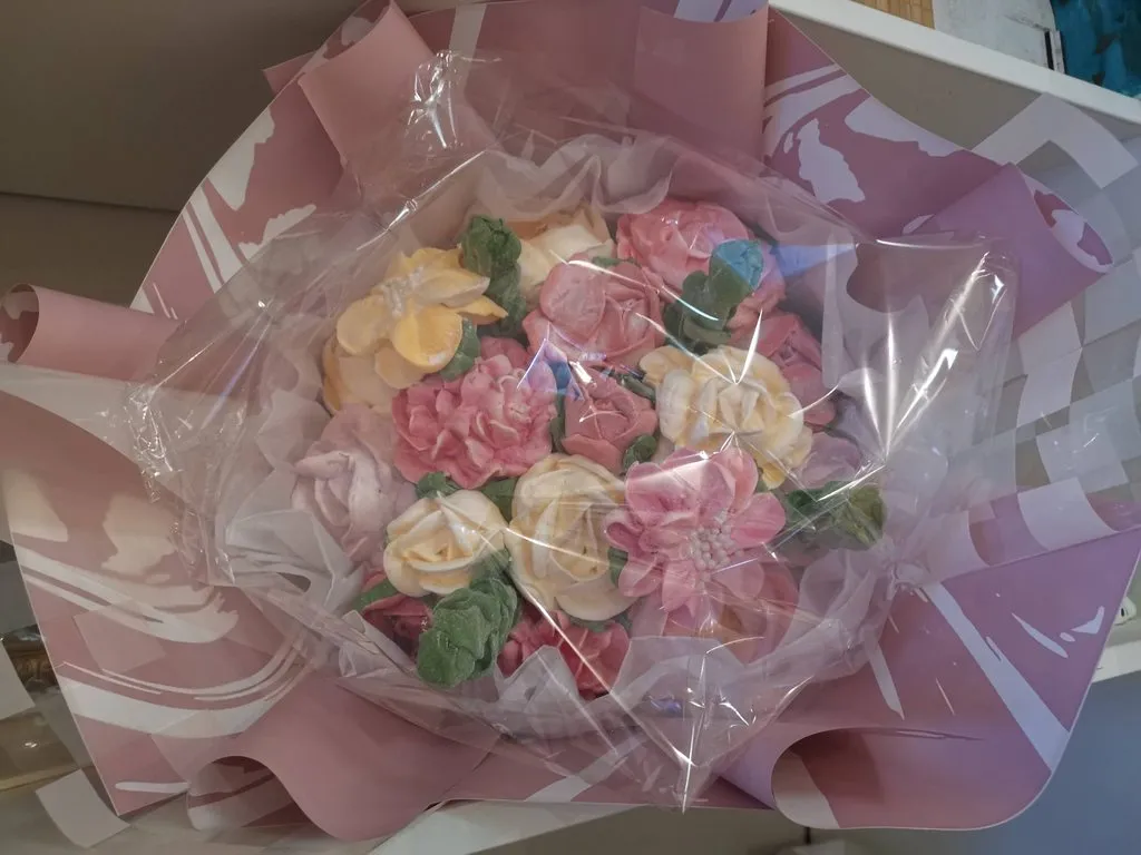 Зефирные букеты и композиции