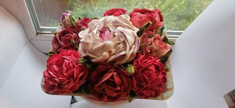 Зефирные букеты и композиции