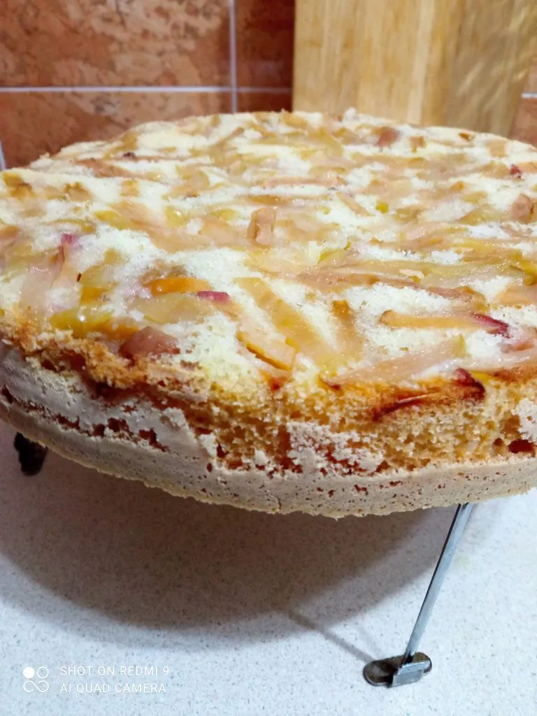 Шарлотка с хрустящей корочкой