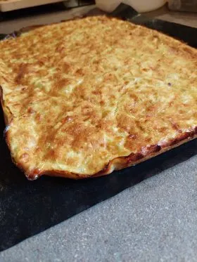 Чешский кабачковый пирог (несладкий)