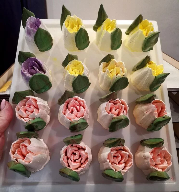 Зефирные букеты и композиции