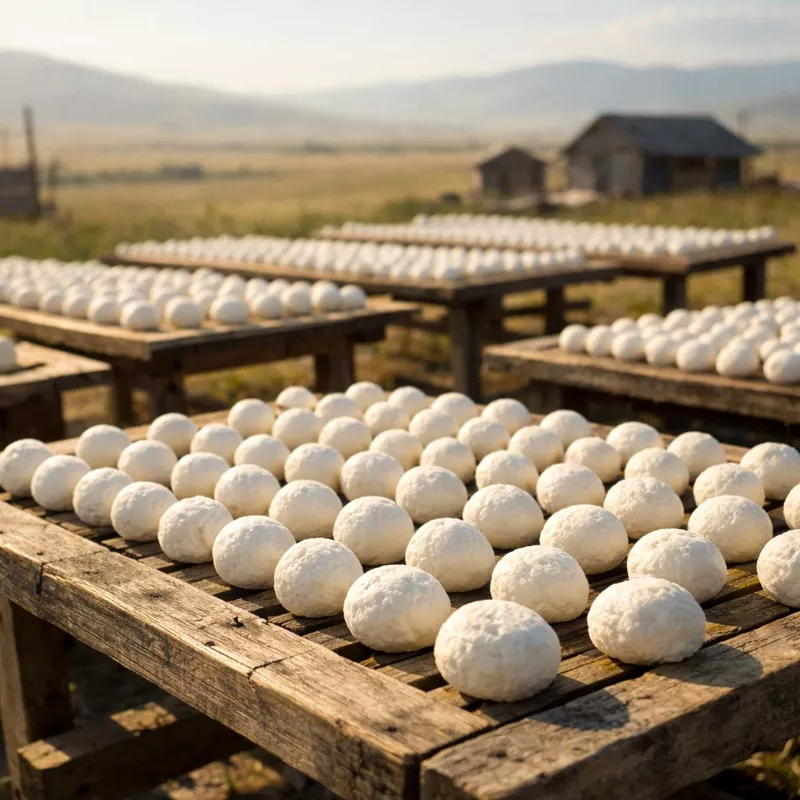 Курут: сушеный творог кочевников