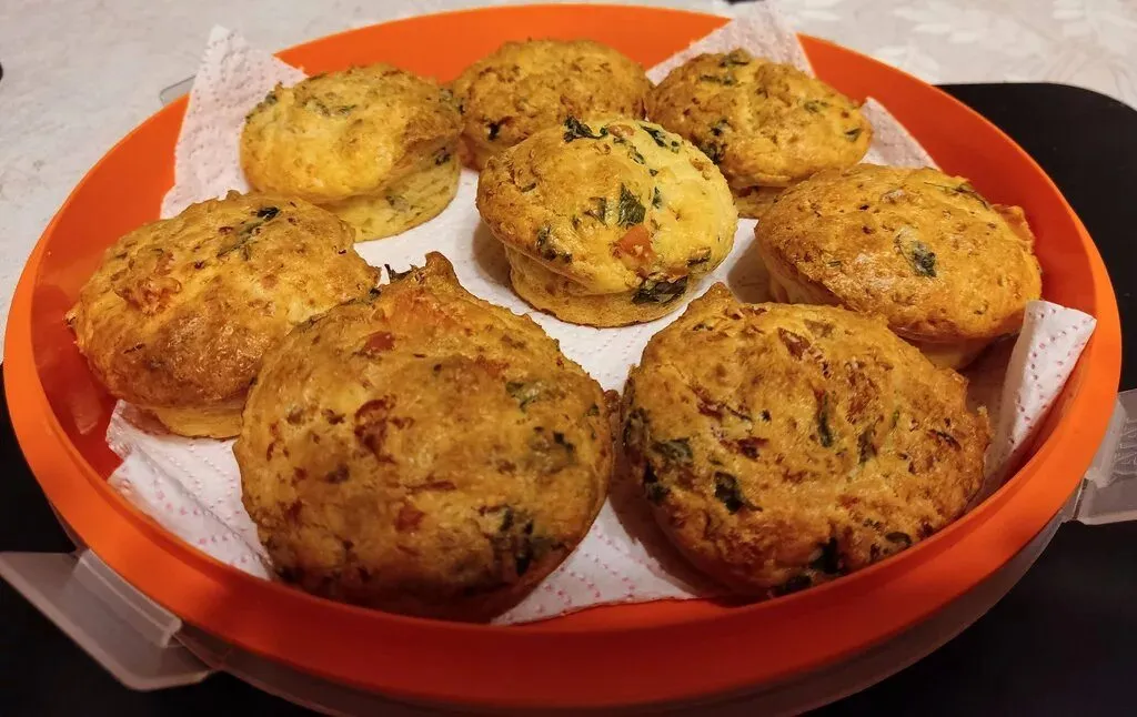 Кексы творожные закусочные