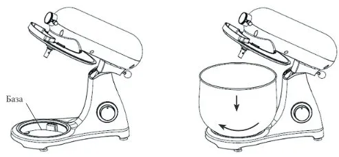 Цельнометаллический планетарный миксер Kitfort KT-3074