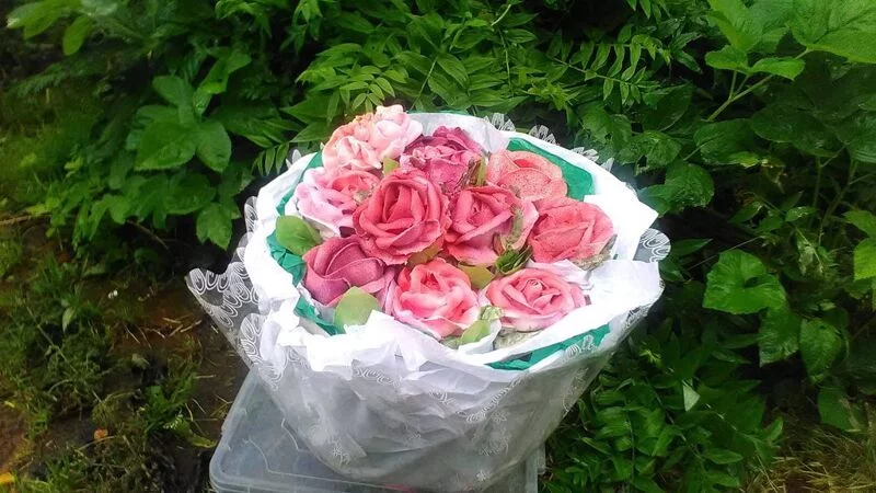 Зефирные букеты и композиции