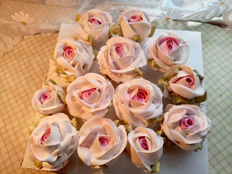 Зефирные букеты и композиции